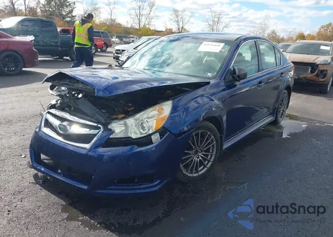 2011 Subaru Legacy 2.5I from USA, damaged, VIN 4S3BMBA65B3236527